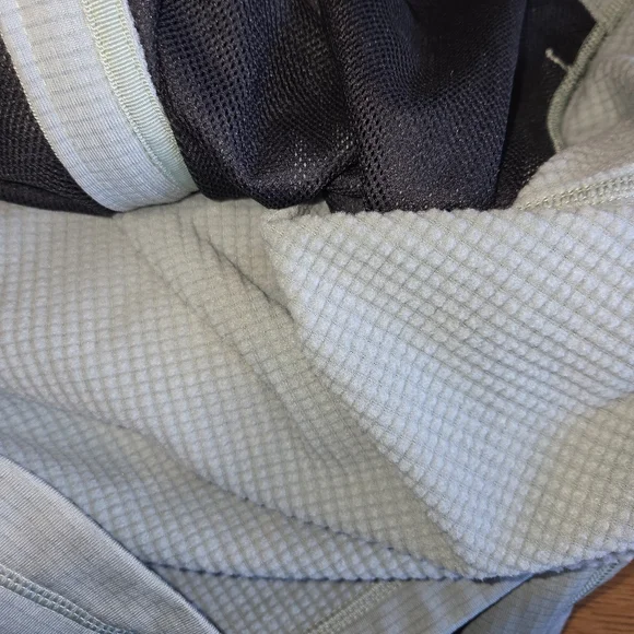 Fjallraven Abisko Lite Fleece Jacket  Full Zip Misty Green Womens Size XL Thumb - Picture 6 of 10